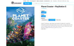 download planet coaster ps5